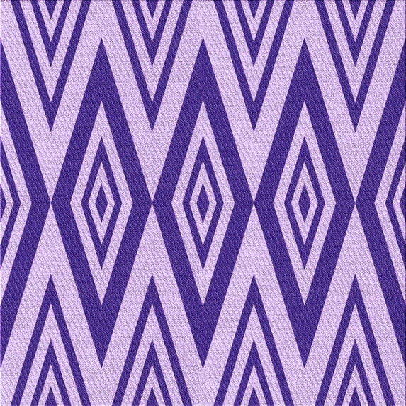 Ahgly Company Machine Washable Indoor Square Transitional Mauve Purple Area Rugs, 6' Square