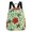 Mint Poinsettia Floral, variant on Women's Fashion Backpack Mint Poinsettia Floral Printed Backpack Purses for Travel & Daily