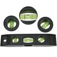 thumbnail image 1 of Luckyn Magnetic Spirit Level 6" Torpedo Lightweight Small Pocket Brick Levels, 1 of 10