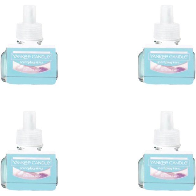 Yankee Candle Recharge de Bouchon Parfum, Attrape-Raies (Lot de 4)