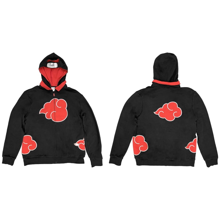 Naruto Shippuden Itachi Akatsuki Hidden Leaf Symbol Cosplay Hoodie With  Headband 2XL - Walmart.com