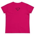 thumbnail image 3 of Blessed ,Hand drawn font, Heart Cross, Christian Art on a Women's Shirt., 3 of 4