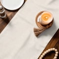 thumbnail image 3 of Spring Flowers Table Runner 72 Inches, Pink Cherry Blossom Branches Plants Beige Bed Runner Dresser Scarves Tabletop for Indoor Outdoor Parties/Ceremony/Banquet, 14" x 72", 3 of 9