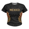 thumbnail image 5 of 2026 New Mexico Soccer Jersey Womens, Mexico National Team Graphic Style, Mexican Jersey Soccer T-Shirt, Crew Neck Short Sleeve Sport Tee for Travel and Everyday Wearing for Adult, 5 of 8