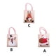 thumbnail image 2 of Kearding Bolso de tela de Navidad con asa de dibujos animados Claus muñeco de nieve Elk bolsa de dulces suministros interior al aire libre Anciano, 2 of 6
