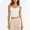 *White, variant on Women's Lace Trim Strapless Cropped Tank Top with Built-in Pads ,Casual Camisole for Outerwear White,Women's Plus Free Size