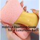 thumbnail image 3 of Double-Sided Bath Foaming Bag, 2-in-1 Double-Sided Exfoliating Bath Sponges Set, 3 of 5