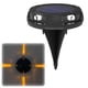 thumbnail image 2 of Lámpara solar subterránea para patio o pared, impermeable, tipo escalón, para empotrar en el suelo, estilo jardín, marco metálico, para campos, 1000 lúmenes, plegable, de bajo consumo, para, 2 of 8