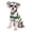 Green, variant on Dog Shirt Polo Shirt Striped Collar Puppy Clothes Sping Summer Button up Pet Clothes for Small Medium Dogs for Boy Girl Pet