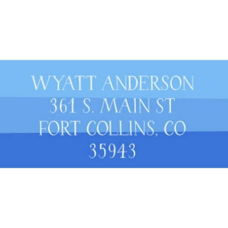 Back to School Personalized Address Label