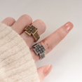 thumbnail image 4 of Anillo en relieve Personalidad de Moda Exquisito Todo de alta gama Anillo Abierto Dedo Índice, 4 of 6