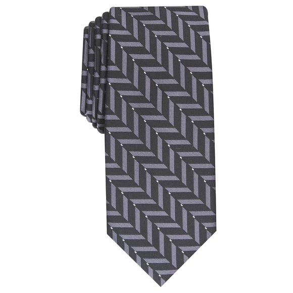 Alfani Mens Devon Silk Professional Neck Tie Black O/S