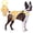 Yellow, variant on HonestMatter Dog Sanitary Pants with Adjustable Suspenders - Breathable Cotton Underwear for Female Dogs, Ideal for Incontinence, Season Control and Hygiene Protection, Reusable and Washable