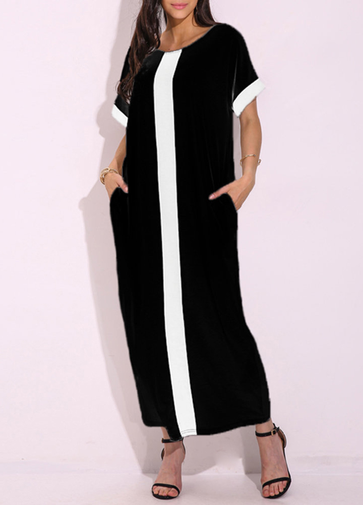 loose fit t shirt maxi dress