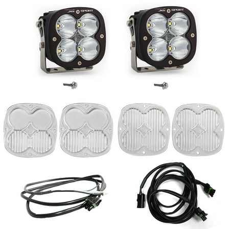 Baja Designs 2021-2022 Fits Ford Bronco XL Sport Spot with Upfitter A Piller Light Kit 447753UP
