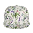 thumbnail image 2 of Fotbe Wisteria Flower Flat Bill Visor Cap Classic Snapback Hat Polyester Foam Trucker Hat Trucker Cap Adjustable Baseball Cap, 2 of 9
