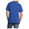 thumbnail image 2 of Mens Core Cotton Male T-Shirts True Royal XL, 2 of 5