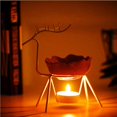 thumbnail image 3 of Horno De Aroma Tealight Portavelas Horno De Aceite Esencial Horno De Difusor De Aroma Cervatillo Horno De Aromaterapia Para La Decoración Del Hogar Regalo Fiesta De Navidad Moyic HA025045-02, 3 of 6