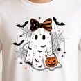 thumbnail image 3 of Lace Ghost Coquette Halloween Girly Ghost Lacey – T-Shirt, Hoodie & Sweatshirt – Halloween Trendy Style – Fun & Festive Wear, 3 of 6