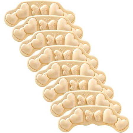 4 Pairs High Heels Heel Stickers Gel Shoe Inserts Boot Insoles Boot Heels Loose Shoes Pad Heel Grips for Womens Shoes Forefoot Cushions Heel Covers for High Heel Shoes Heel Liners