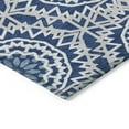 thumbnail image 4 of Addison Rugs Chantille Indoor/Outdoor Transitional Circles Navy Washable Rectangle Rug, 5' x 7'6", 4 of 6