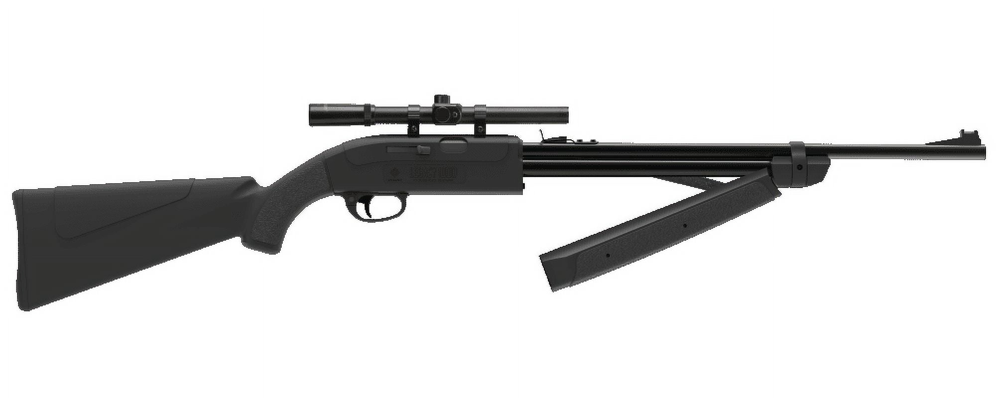 Crosman Brand Legacy 1000 .177 Air Rifle, Air Gun Power Type- Variable Pump type, BB or Pellet.