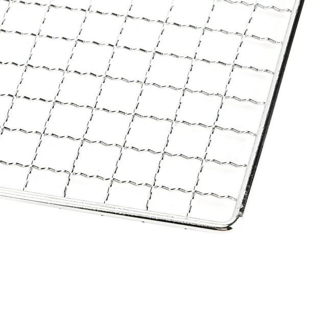 BBQ Net, Barbecue Net, Stainless Steel Grill BBQ Net Camping Home for Picnic