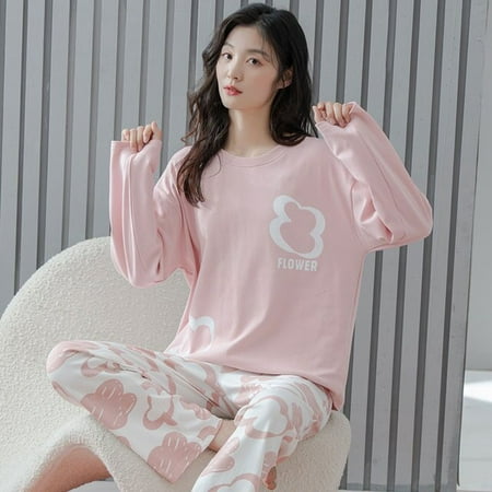 

QWZNDZGR Autumn 100% Cotton Pajama Sets Women Pyjamas Checked Sleepwear Loungewear Pijama Mujer 2XL Couple Night suits Homewear Fashion