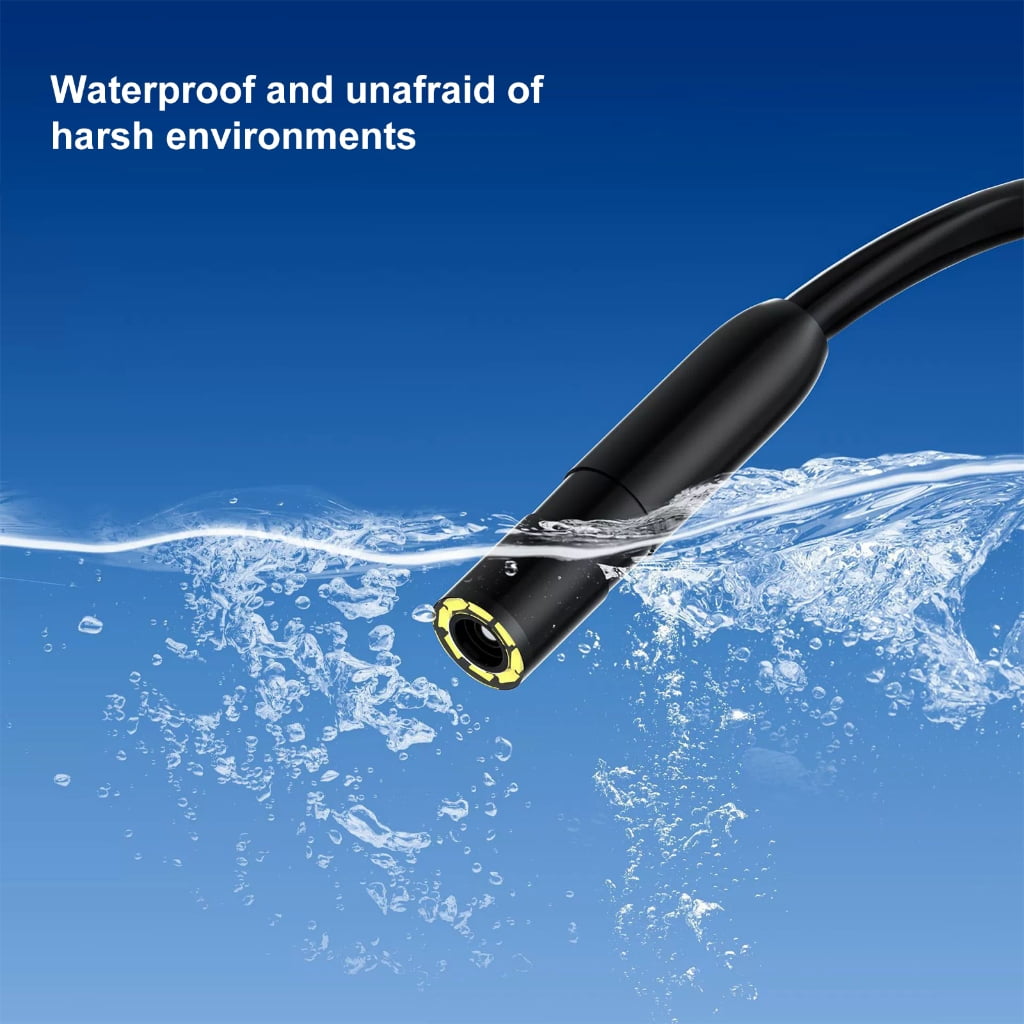4.3 Inch Industrial Endoscope IP67 Rate 200MP Camera LED Illuminates for Low Light Use