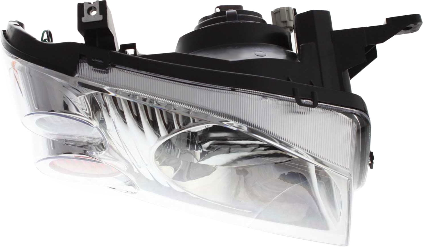Headlight Compatible With 2001-2004 Nissan Frontier Right Passenger Halogen With bulb(s)