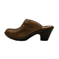 thumbnail image 3 of Sofft Women's Laina Clogs Leather, Open Back Brown Size 8, 3 of 8