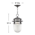 thumbnail image 4 of Hinkley Lighting - One Light Hanging Lantern - Reef - 1 Light Large Outdoor, 4 of 6