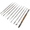 thumbnail image 5 of Steel Wax Carving Tool Dental Clay Pottery Sculpting Plaster Sculpture Carvers Tools, 5 of 5