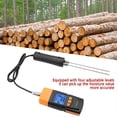 thumbnail image 4 of Medidor de Humedad de Madera Profesional GM620, Higrómetro Digital, Detector de Humedad de Madera y Algodón, Analizador de Contenido de Agua., 4 of 6