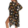 thumbnail image 5 of HELLHERO High Quality Fabrics Long Kimono Swimsuit Cover Up for Beach Lightweight Cardigan Sunflower Rooster, 5 of 6