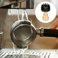 thumbnail image 5 of Coffee Portafilter Cleaning Brush, 1pack 51mm Wooden Handle Coffee Powder Bowl Cleaning Brush (Brown), 5 of 5