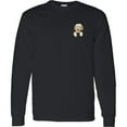 thumbnail image 3 of Inktastic Pocket Goldendoodle Long Sleeve T-Shirt, 3 of 5