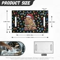 thumbnail image 7 of Yuyamidu Cute Capybara Golf Cart Seat Covers, Colorful Light Club Car Seat Blanket with Pockets, Christmas Golf Cart Accessories for Most Club Cars, 7 of 7