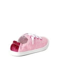 thumbnail image 3 of Wonder Nation Little Girl & Big Girl Casual Bump Toe Sneaker, 3 of 6