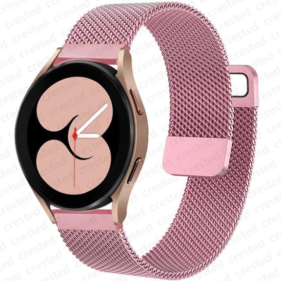 LEIXIUER 20mm 22mm Band for Samsung Galaxy Watch 6 5 4 44mm 40mm/ 6 4 Classic 43mm 47mm 46mm 42mm/Galaxy 5 Pro 45mm/Active 2 Galaxy watch 46mm watch 3 45mm Magnetic Loop Stainless Steel Metal Band