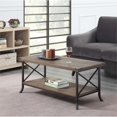 thumbnail image 1 of Convenience Concepts Table Basse Brookline en Bois Flotté Finition Bois Brun, 1 of 6