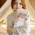 thumbnail image 6 of Realistic Baby Doll, Elastomer Lifelike Doll, Weighted Body Real Sensation, Promotes Emotional Development Stress Relief, Children Gift For Kids Adults, Baby Doll, Baby Doll, 6 of 6