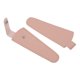 thumbnail image 3 of Ofertas Únicas 2 Pcs Funda de Tijeras Duradera de Cuero Sintético Rosa, 3 of 5