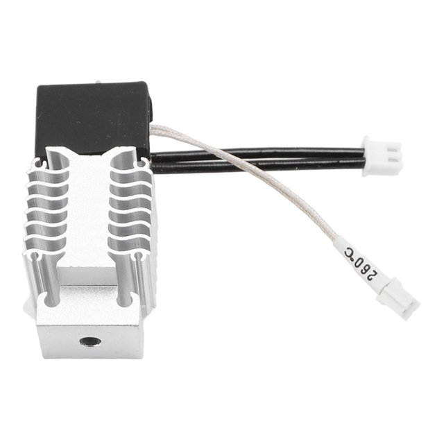 Kit De Cabezal De Impresión Ensamblado, Juego De Bloque Calentador Hotend Extrusor De Repuesto Para Evitar El Desgaste Boquilla De Latón De 0,4 Mm Estable 250 Mm/s Con