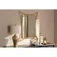 thumbnail image 1 of Baxton Studio RXW-6231 Melia Moderne & Contemporain Antique Or Fini Rectangulaire Accent Miroir Mural, 1 of 1