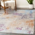 thumbnail image 6 of Luxe Weavers Modern Artistic Pastel Multicolor 2x7 Area Rug for Living Room and Bedroom, 6 of 6