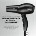 thumbnail image 4 of InfinitiPRO by Conair 1875 Watt Black Titanium Hair Dryer 461N, 4 of 13