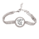 thumbnail image 1 of Todo llega para el que espera. Pulsera de tobillera de cadena de tenis, joyería de diamantes, 1 of 3