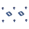 thumbnail image 3 of koolsoo 2Pcs Bike Self Locking Pedal Gaskets Beginners Spare Maintenance with Screws Blue, 3 of 9