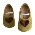 thumbnail image 3 of BOOMNY Girls Sandals Open Toe Flat Sandals for Kids Hook And Loop Straps Heart Casual Summer Shoes, 3 of 6